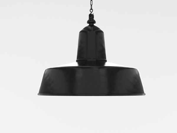 Industrial Black Hanging Chain Light