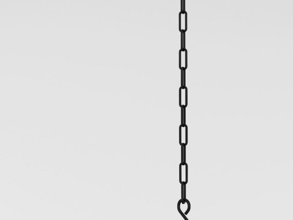 Industrial Black Hanging Chain Light
