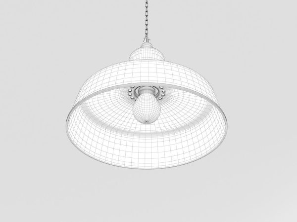 Industrial Black Hanging Chain Light