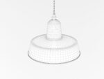 Industrial Black Hanging Chain Light