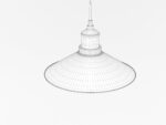 Industrial Black Hanging LED Lamp