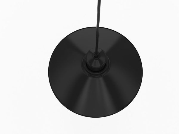 Industrial Black Hanging LED Lamp