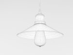 Industrial Black Hanging LED Lamp