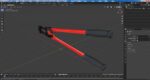 Industrial Bolt Cutter Tool Red