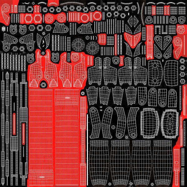 Industrial Bolt Cutter Tool Red