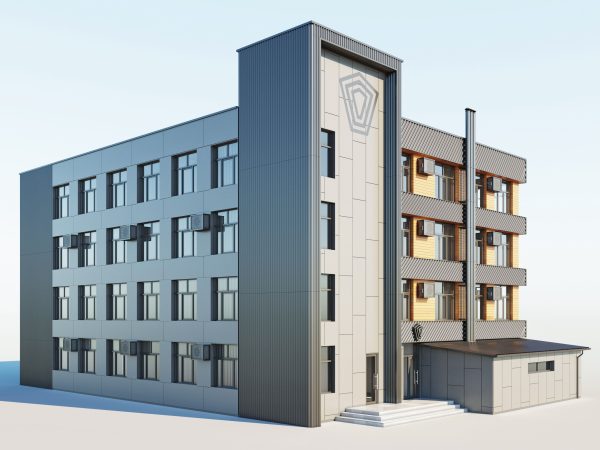 Industrial building  and Office building and Capacities