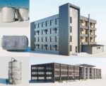 Industrial building  and Office building and Capacities