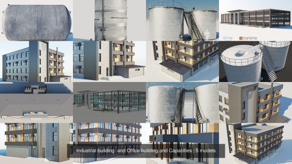 Industrial building  and Office building and Capacities