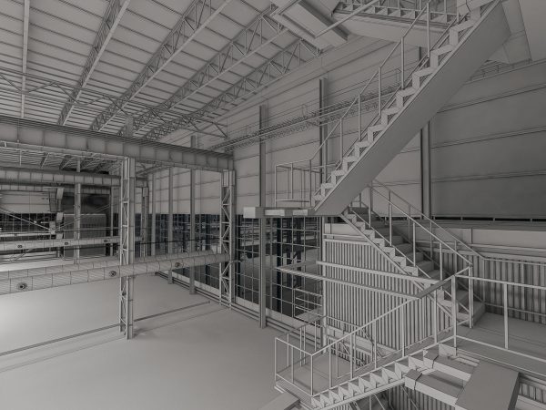 Industrial Building Interior 01