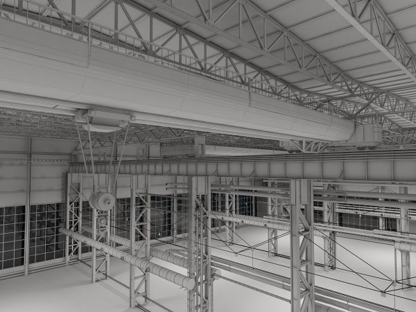 Industrial Building Interior 01