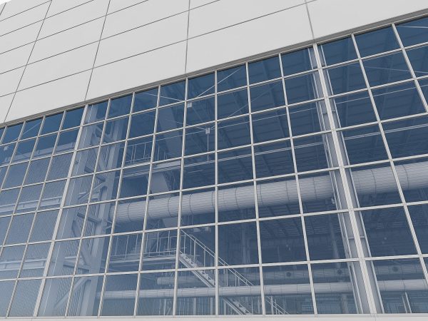 Industrial Building Interior 01