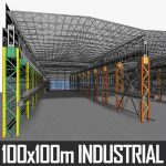 Industrial Building Interior 01