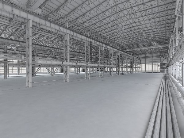 Industrial Building Interior 01