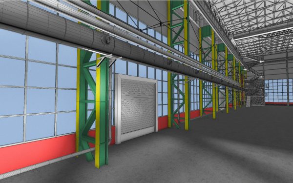 Industrial Building Interior 01
