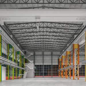 Industrial Building Interior 01