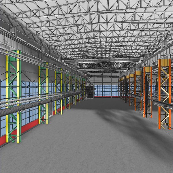 Industrial Building Interior 01
