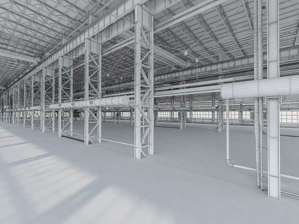 Industrial Building Interior 01