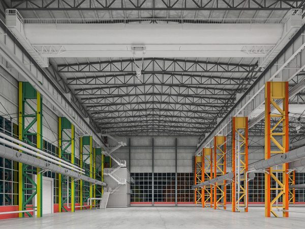 Industrial Building Interior 01
