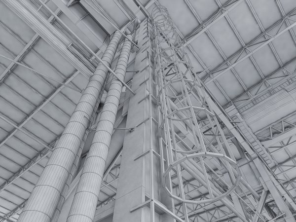 Industrial Building Interior 01