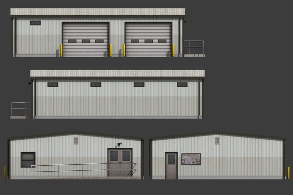 Industrial Buildings Pack