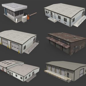 Industrial Buildings Pack