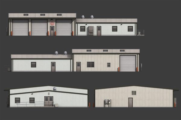 Industrial Buildings Pack