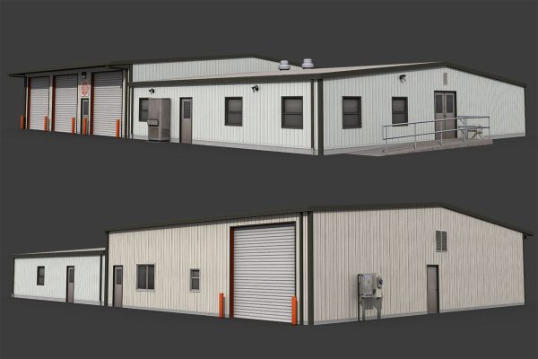 Industrial Buildings Pack