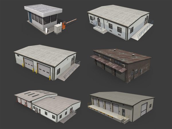 Industrial Buildings Pack
