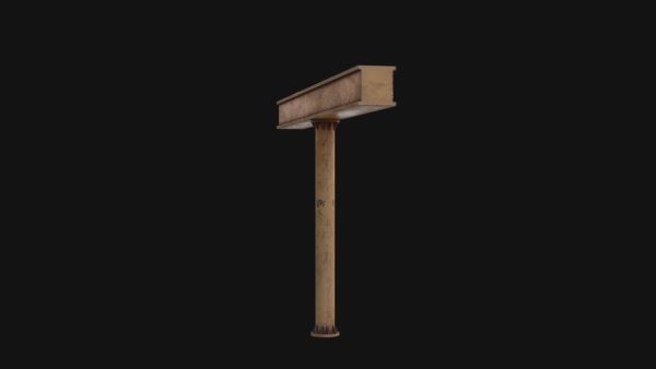 Industrial Ceiling Pillar