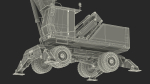 Industrial Crane with Concrete Bucket