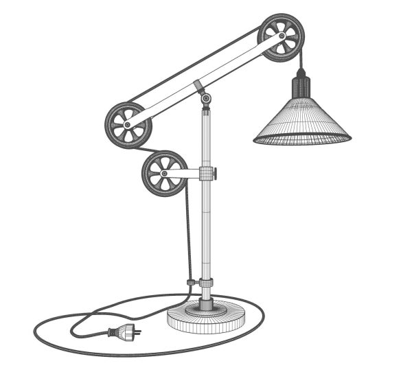 Industrial Desk Lamp