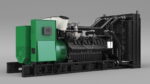 Industrial Diesel Generator Green