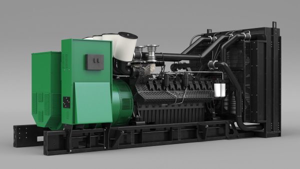 Industrial Diesel Generator Green