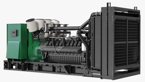 Industrial Diesel Generator Green