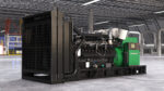 Industrial Diesel Generator Green