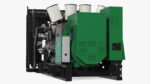 Industrial Diesel Generator Green