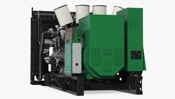 Industrial Diesel Generator Green
