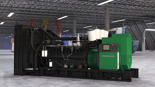 Industrial Diesel Generator Green