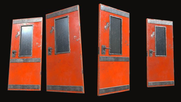 Industrial Doors 01 PBR