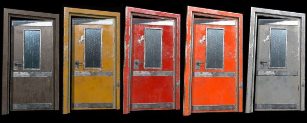 Industrial Doors 01 PBR