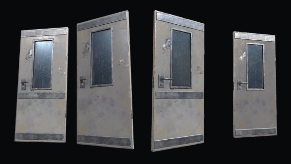 Industrial Doors 01 PBR