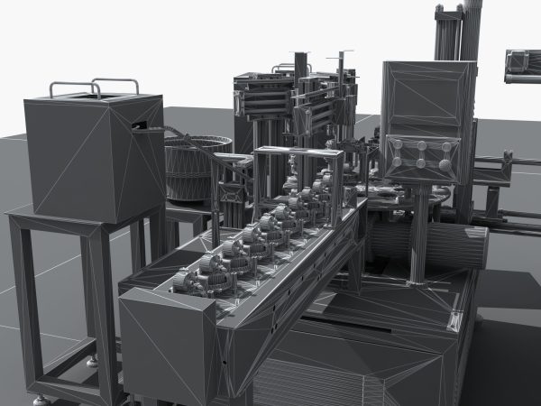 Industrial Equipment 3-Motor Automatic Assembly Production