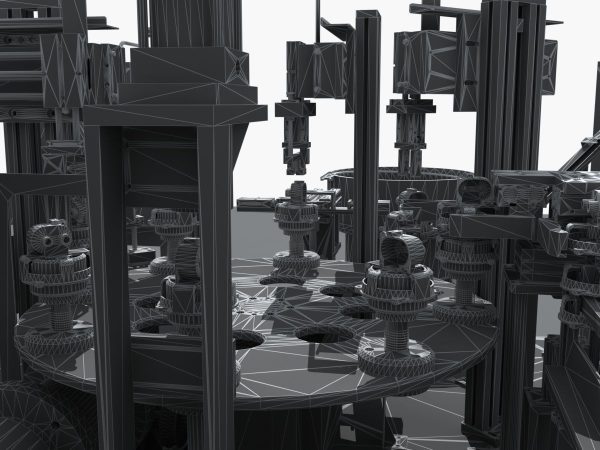 Industrial Equipment 3-Motor Automatic Assembly Production