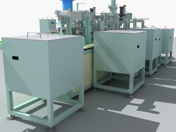 Industrial Equipment 3-Motor Automatic Assembly Production
