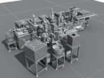 Industrial Equipment 3-Motor Automatic Assembly Production