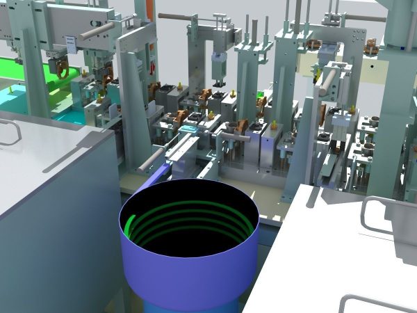 Industrial Equipment 3-Motor Automatic Assembly Production