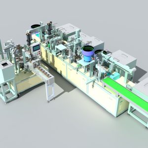 Industrial Equipment 3-Motor Automatic Assembly Production