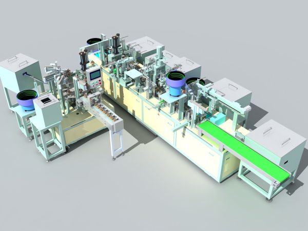 Industrial Equipment 3-Motor Automatic Assembly Production