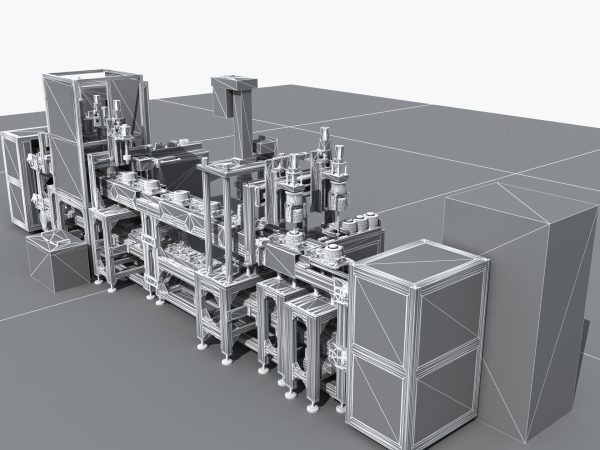 Industrial Equipment 4-Plastic Sealing Assembly Production