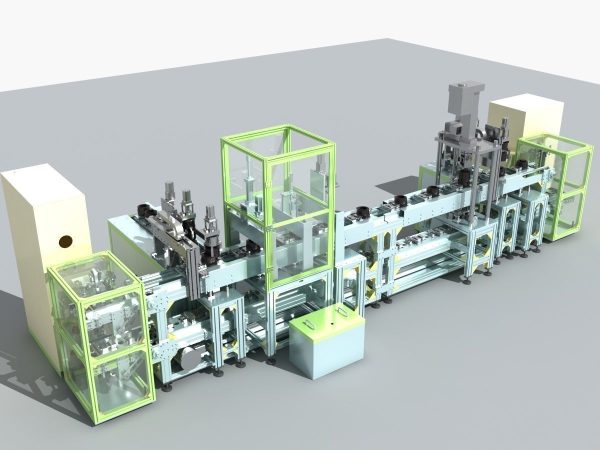 Industrial Equipment 4-Plastic Sealing Assembly Production